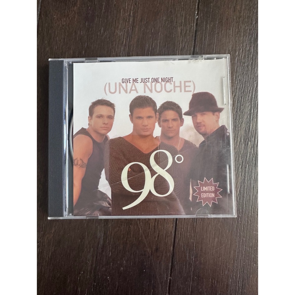 98 Degrees Give Me Just One Night Una Noche Limited Edition CD Single 2000 Pop